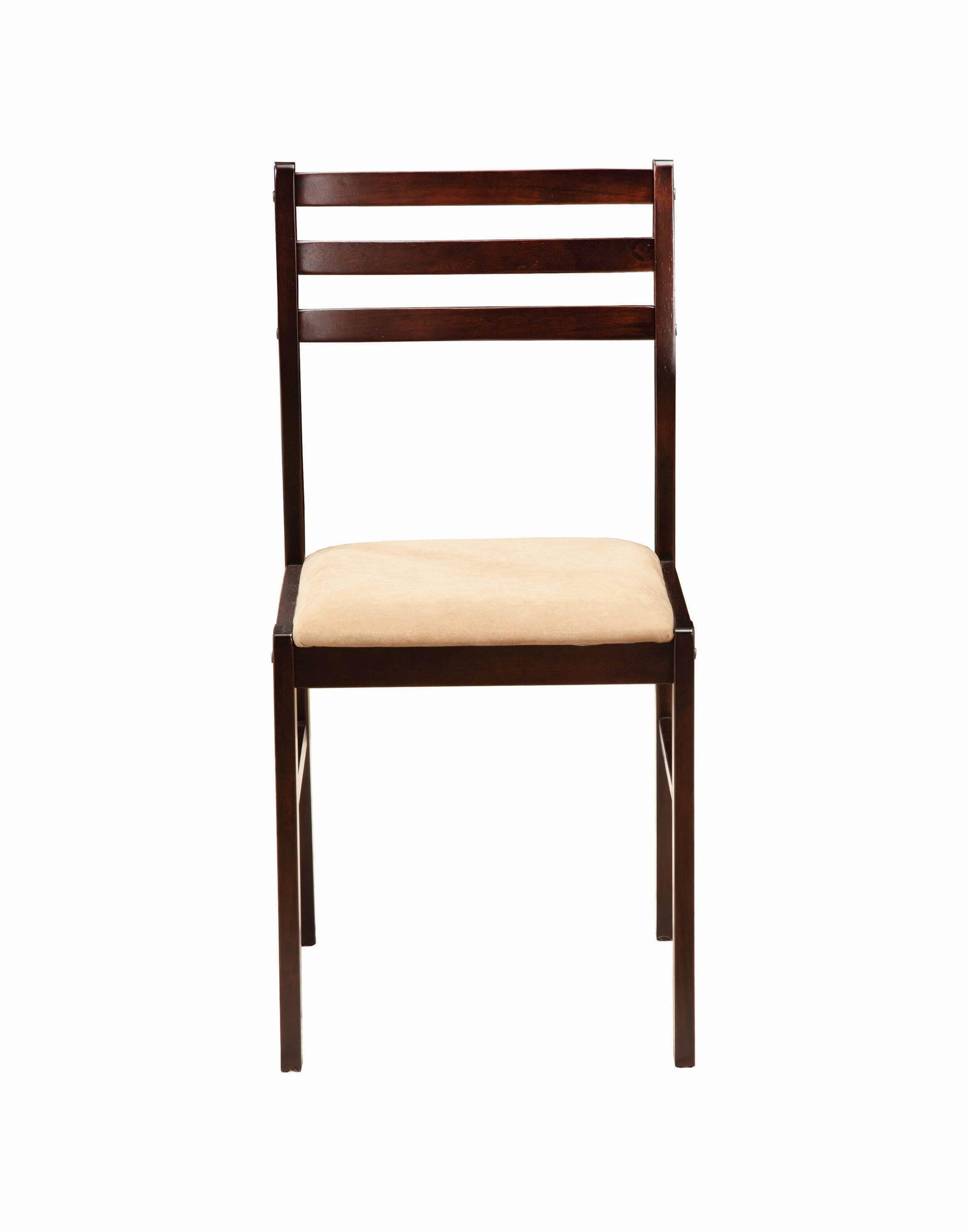 Static main view of G130005 dining set with cappuccino finish