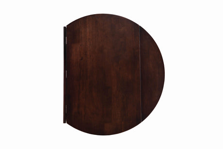 Room angle showing two chairs around G130005 circular table