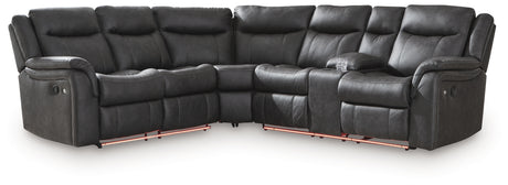 Sultan Meadow sectional showing red LED illumination