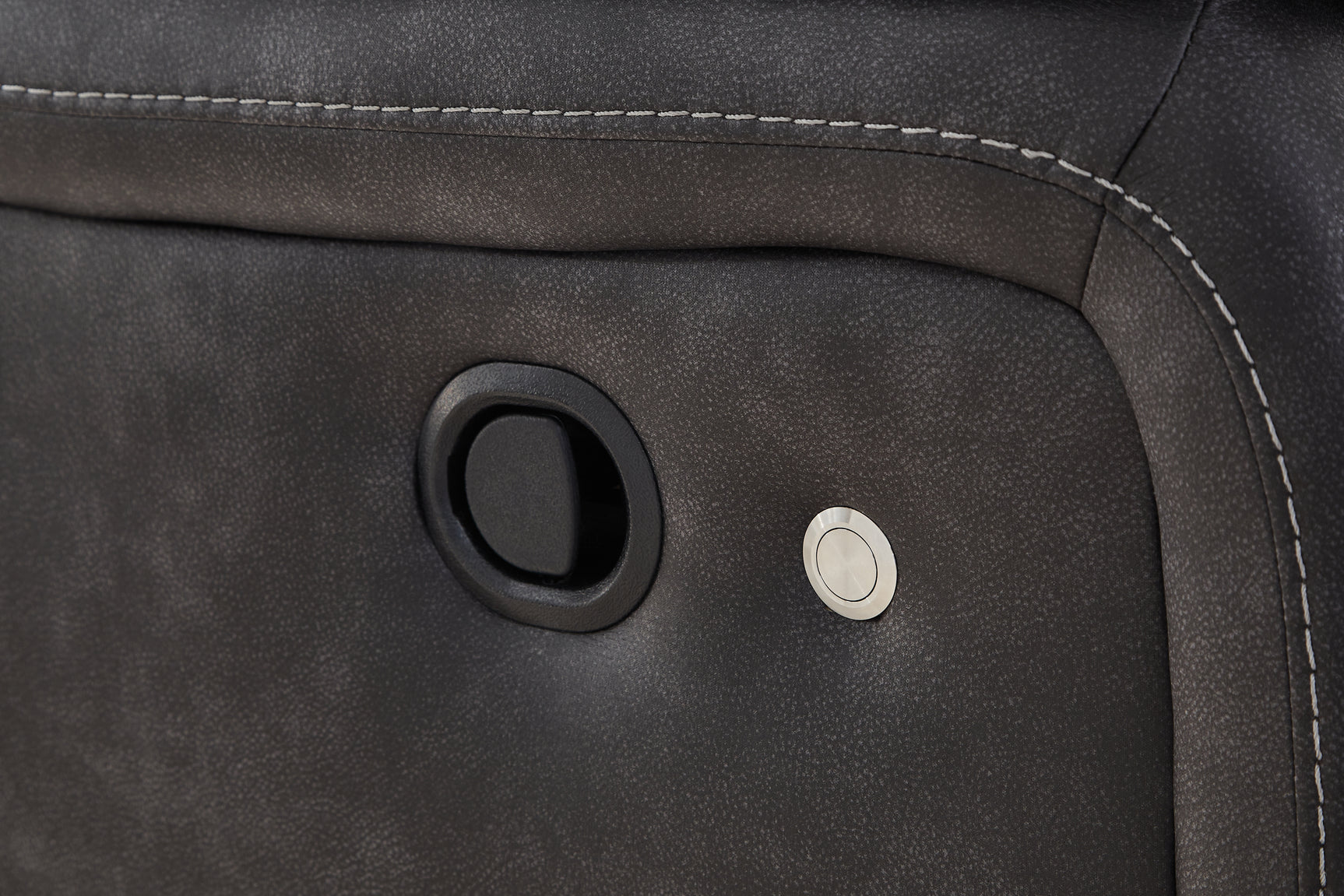 Touch control panel for LED lighting on armrest