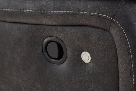 Touch control panel for LED lighting on armrest