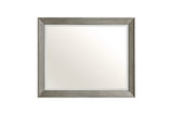 side view Renton Gray bedroom set chest