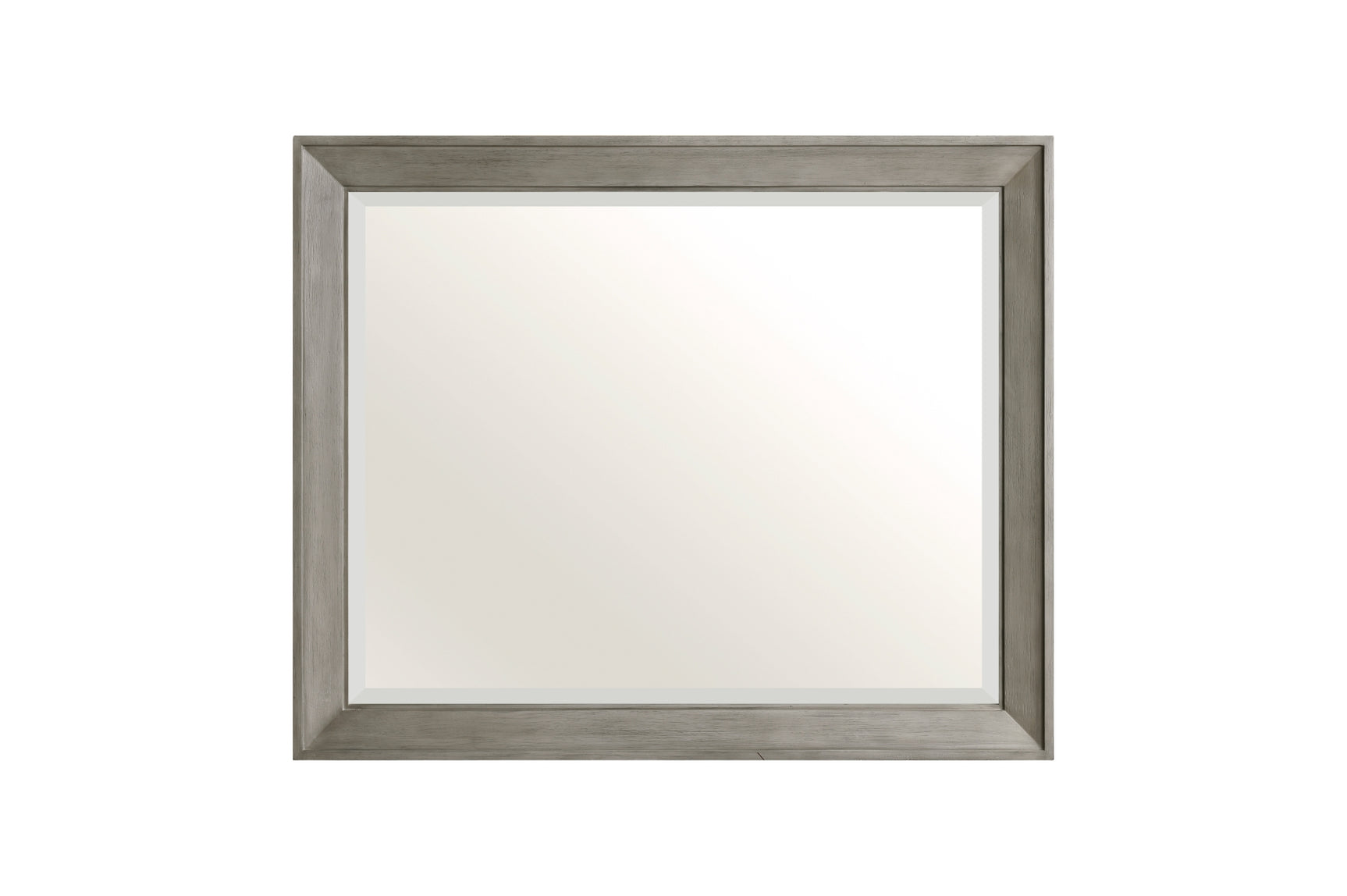 side view Renton Gray bedroom set chest