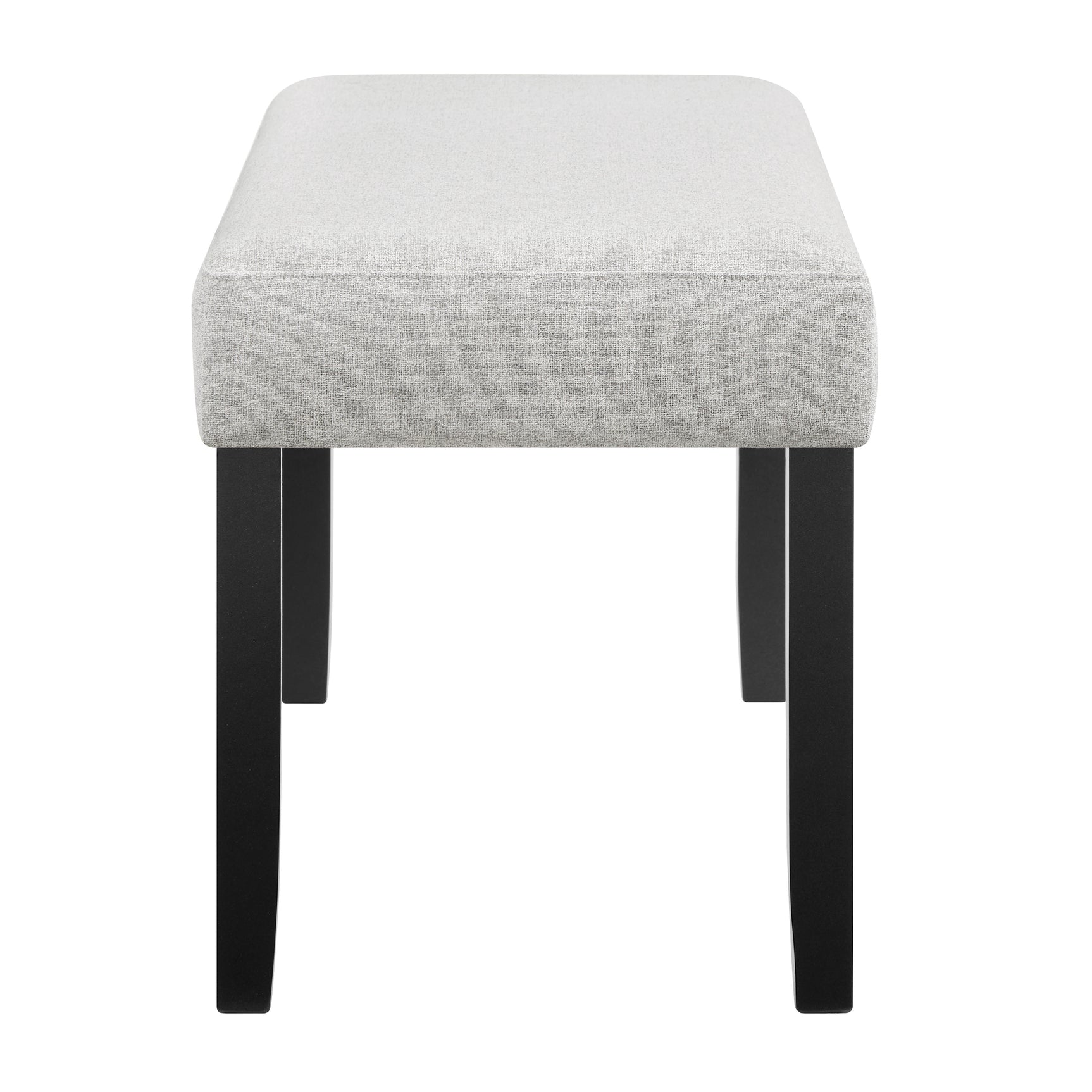 Parkside bench main view light gray finish