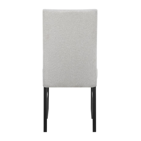 Side chair in Parkside Light Gray Rectangular Dining Set main view
