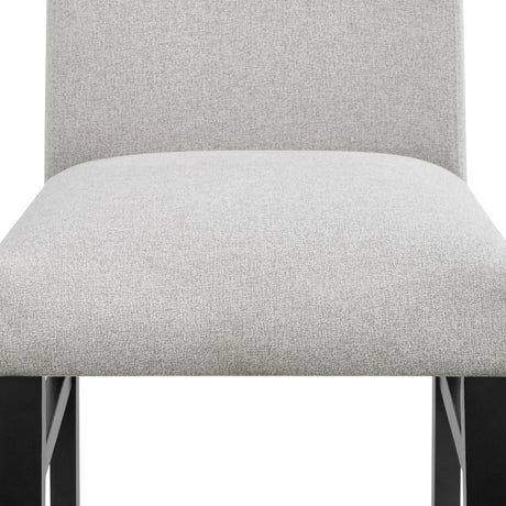 Detailed side chair view of Parkside dining set