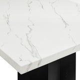 Room view of Parkside Light Gray Rectangular Dining Table