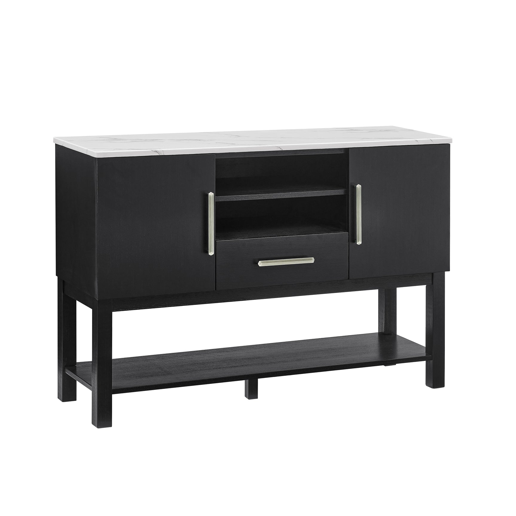 Vance Dark Gray Side Board
