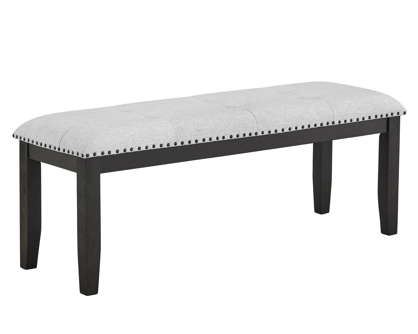 Vance Dove Gray Bench in the dining room