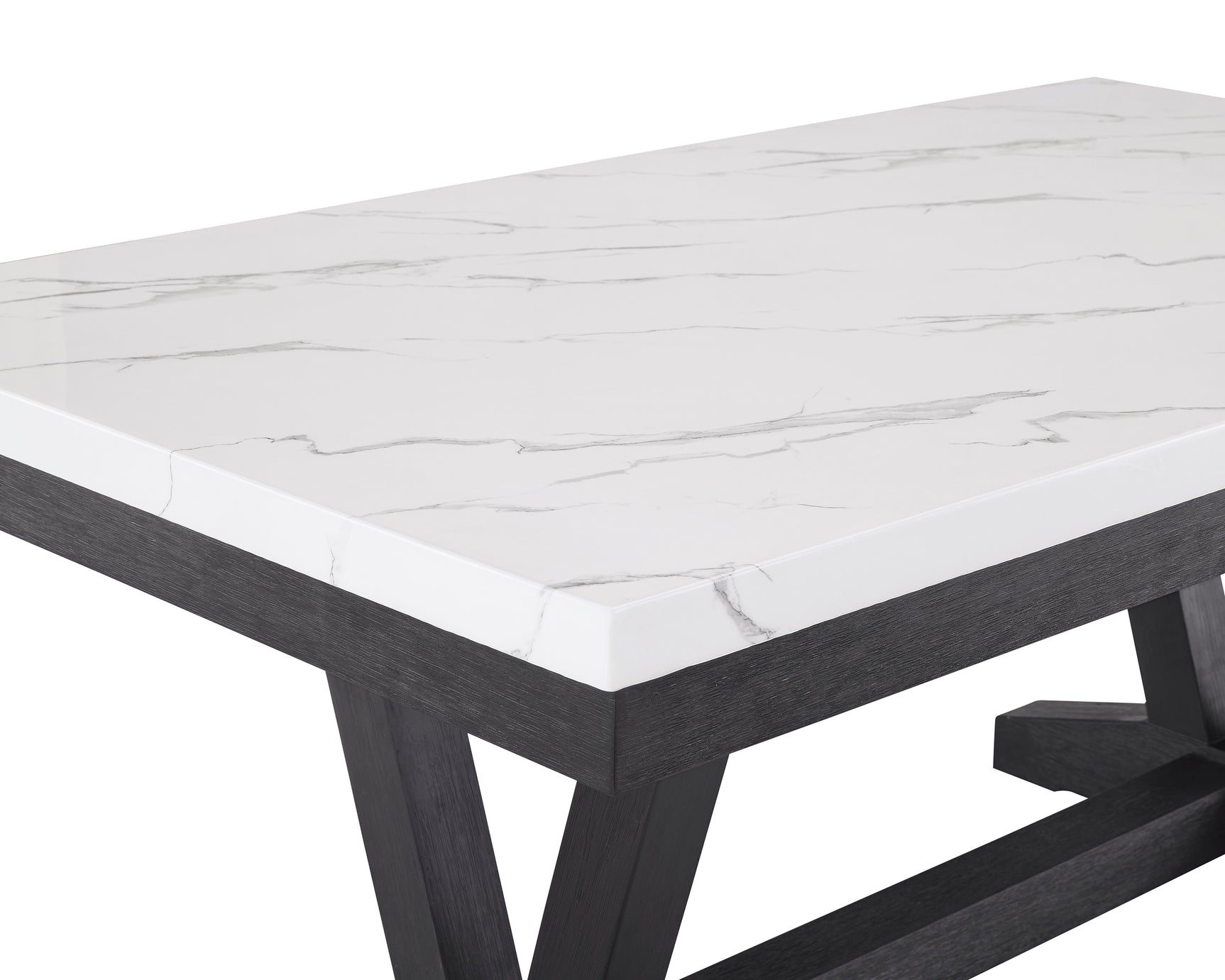 Room view featuring Vance Dove Gray dining table