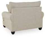 Asanti Fog loveseat seat detail