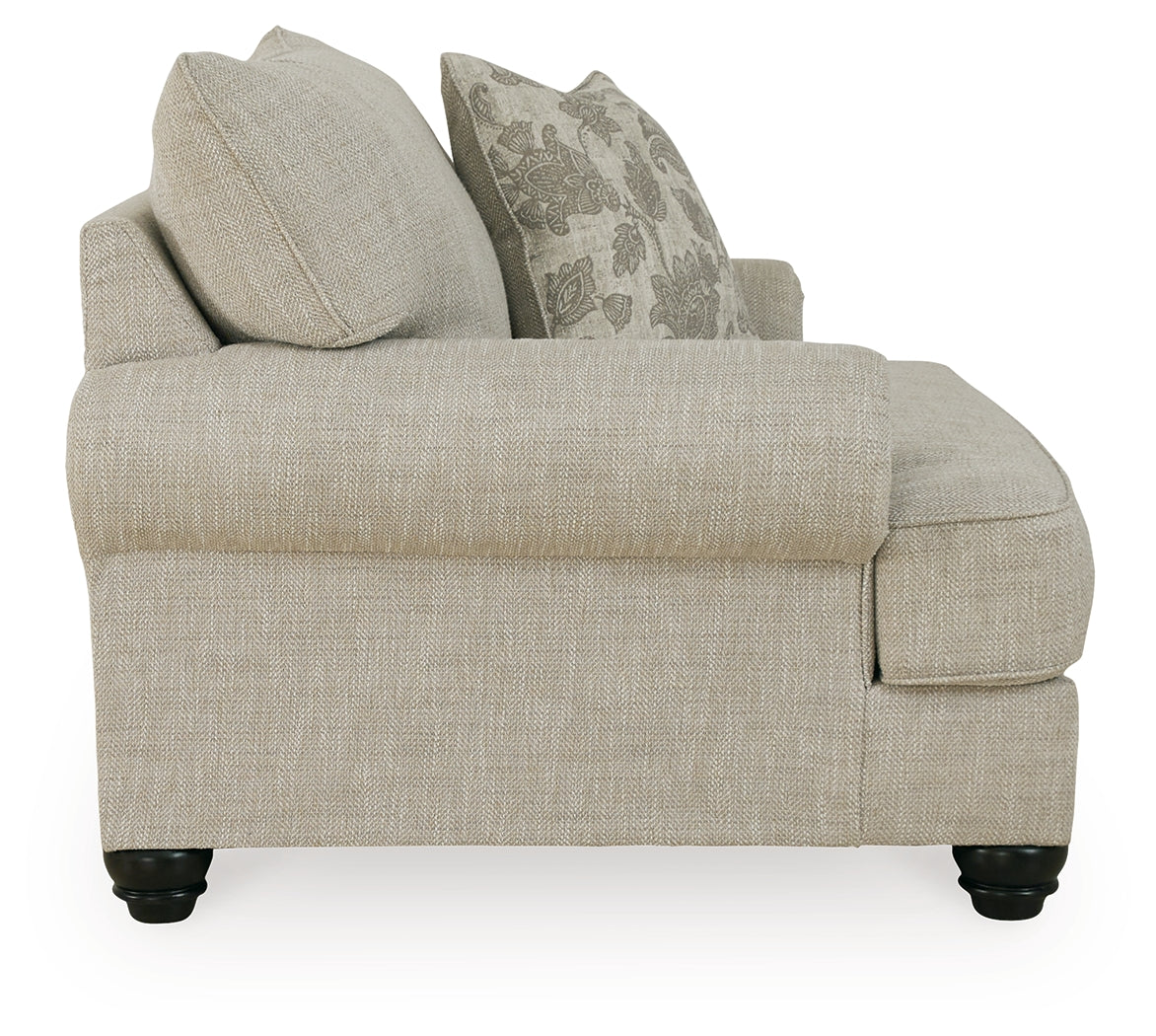 Asanti Fog sofa angle view