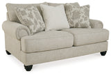 Asanti Fog ottoman angle view