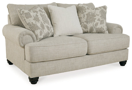 Asanti Fog ottoman angle view
