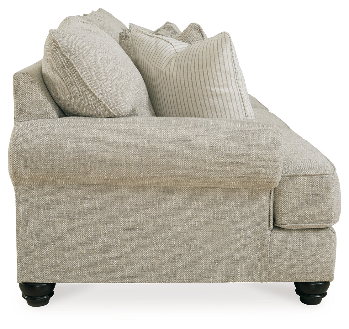 Asanti Fog sofa side view
