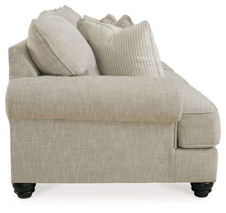 Asanti Fog sofa side view