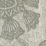 close-up of accent pillow and fabric detail