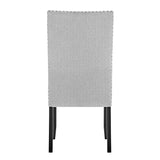 Dining room perspective with side chairs