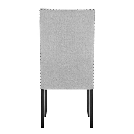 Dining room perspective with side chairs