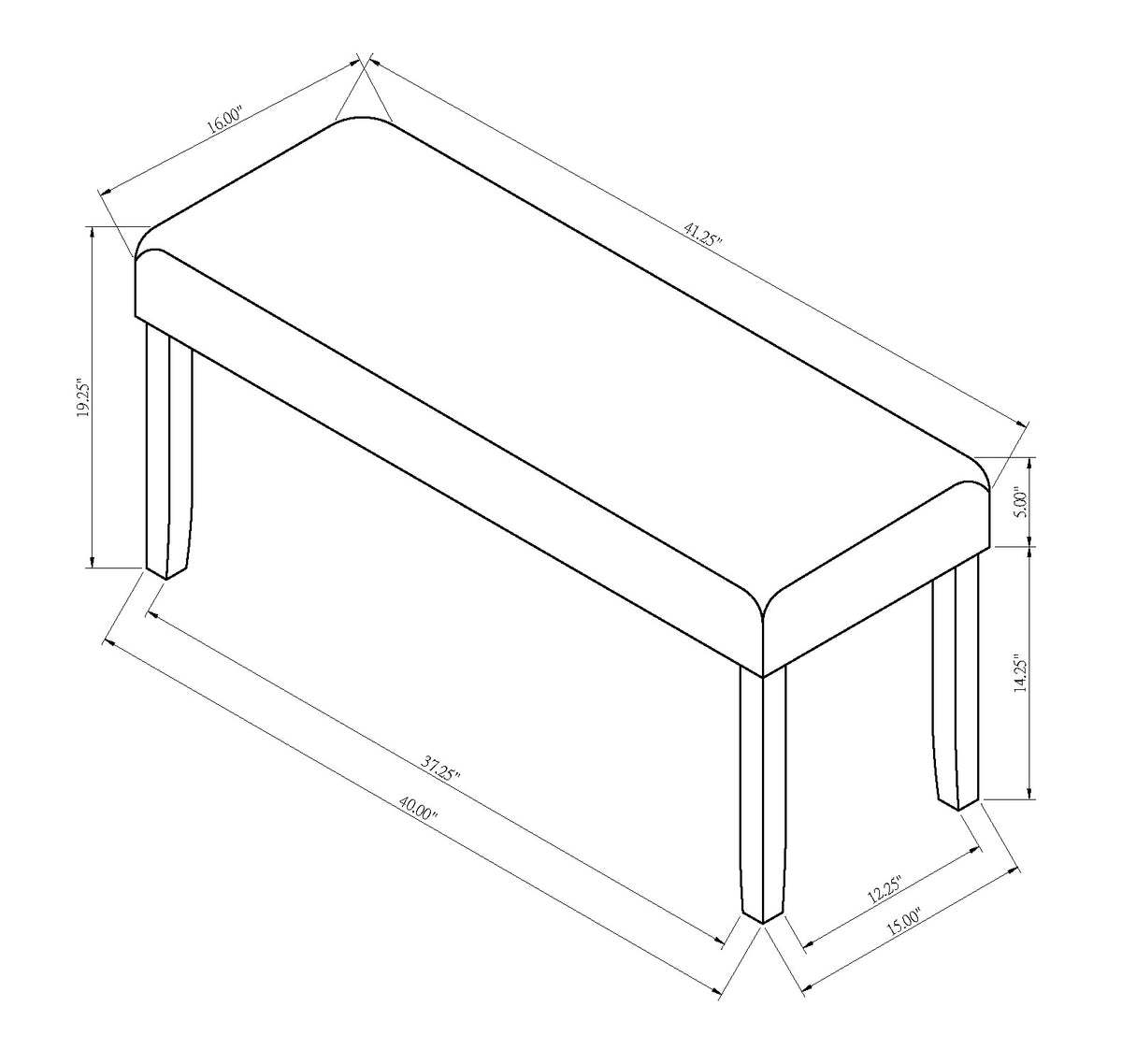 Jules Dining Table main angle