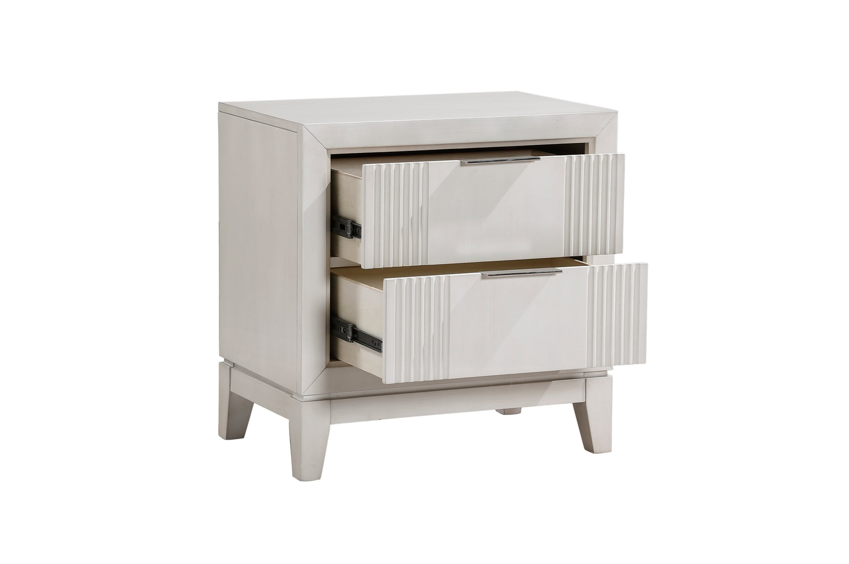 Nightstand included in Florence Set side view