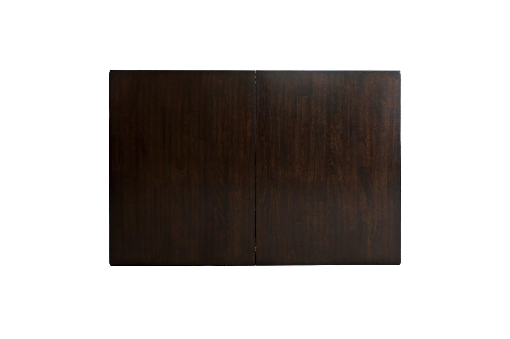 Crown Point Brown Modern Contemporary Faux Leather Seat Rectangular Dining Room Set - Ella Furniture