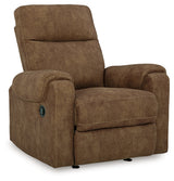 Edenwold Brindle Chenille Recliner chair side view