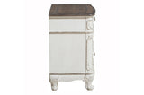 Cinderella Antique White Youth Panel Bedroom Set - Drawer handle detail