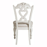 Back view of Cinderella Youth Desk Chair with fabric upholstery