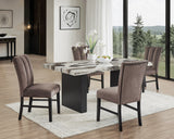 room view of Vega dining set with chairs