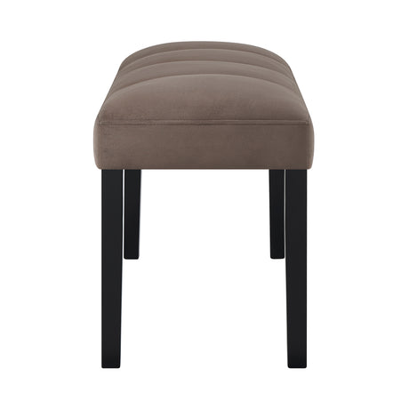 detail view of Vega dining bench