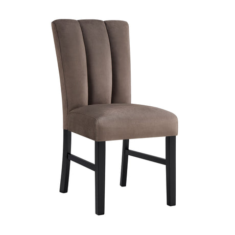 room angle of Vega dining chairs