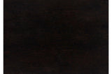 Overall arrangement of Herman Charcoal Brown bedroom set