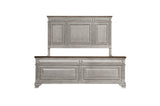Main view of Marquette Gray panel bed