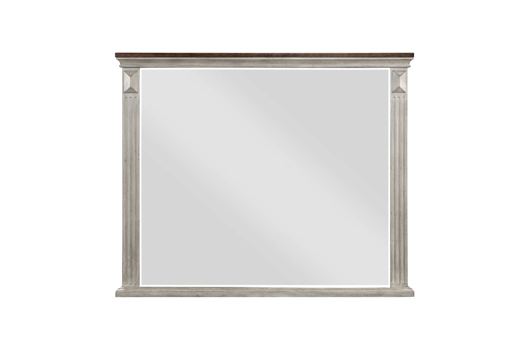 Front view of matching nightstand