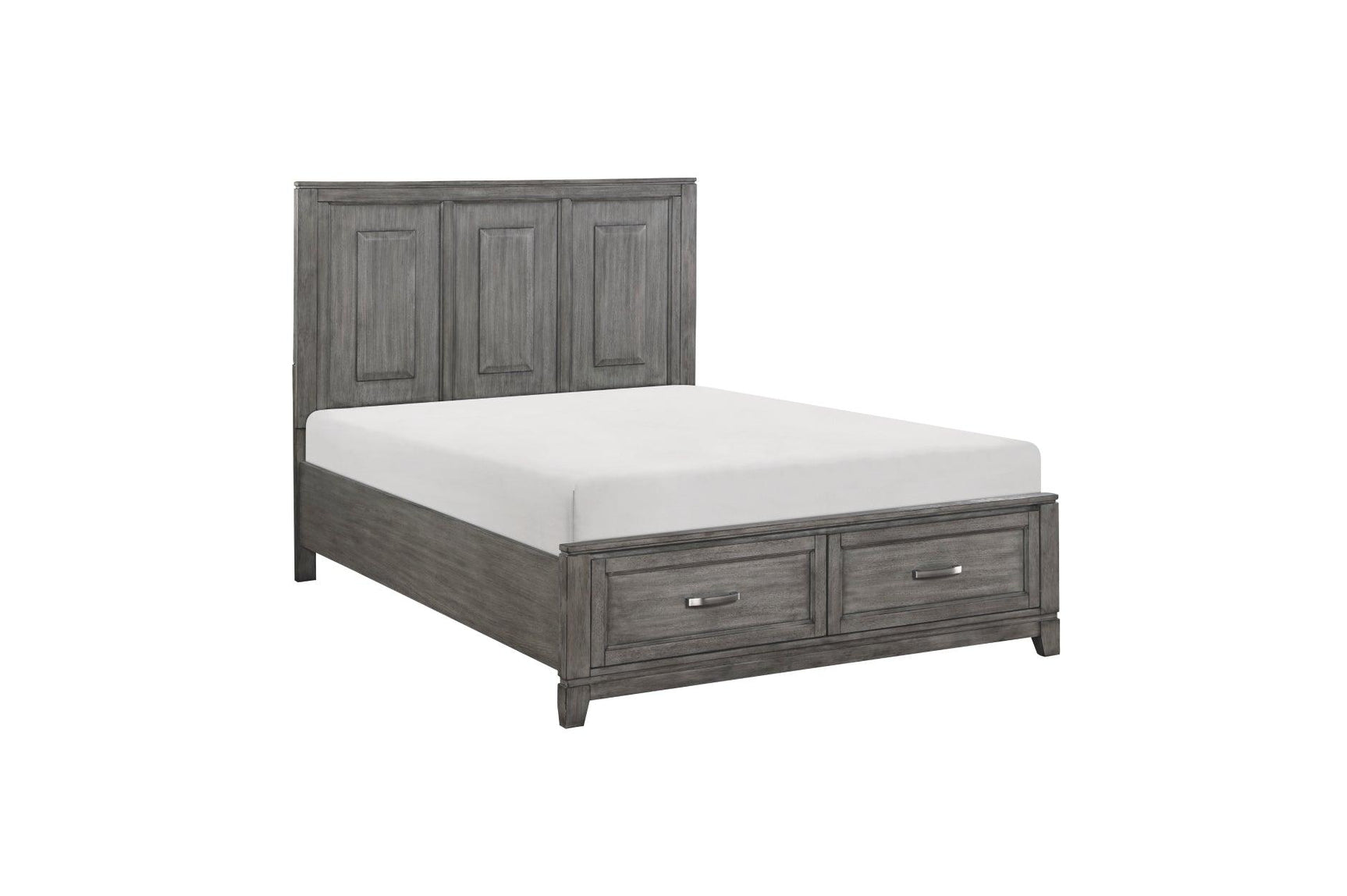 Garretson Gray Storage Bedroom Set bedroom view