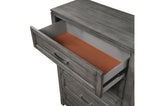 Garretson Gray Storage Bedroom Set bed main view