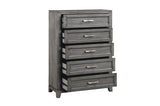 Garretson Gray Storage Bedroom Set bed main view