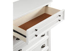 Mackinac White Bedroom Set bed front view