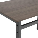 Dining room setting featuring G150505 rectangular table and chairs