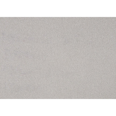 Silver glitter accent banding on Luster King Platform Bed headboard