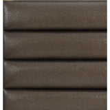 Close-up of upholstery fabric on Loudon Champagne Queen Bed