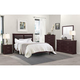 Seabright Full Platform Bed 3D rendered view