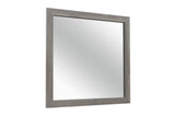 Corbin Rustic Gray Panel Bedroom Set full view