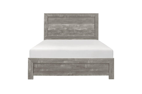 Corbin Gray Panel Bedroom Set bed room perspective