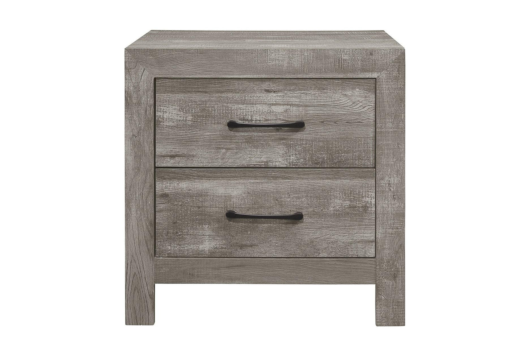 Corbin Gray Panel Bedroom Set chest drawer front view