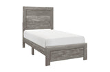 Corbin Gray Panel Bedroom Set bedroom set overall view