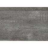 Corbin Gray Finish Contemporary Faux Wood Veneer, Wood And Engineered Wood Youth Queen Bed - Ella Furniture