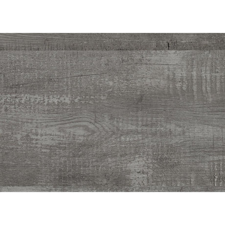 Corbin Gray King Panel Bed angled view