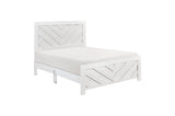 Corbin Rustic White Panel Bedroom Set bedroom perspective